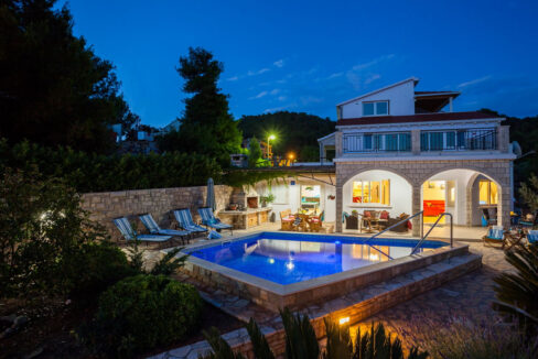 Haus am Meer in der Bucht - Insel Korcula