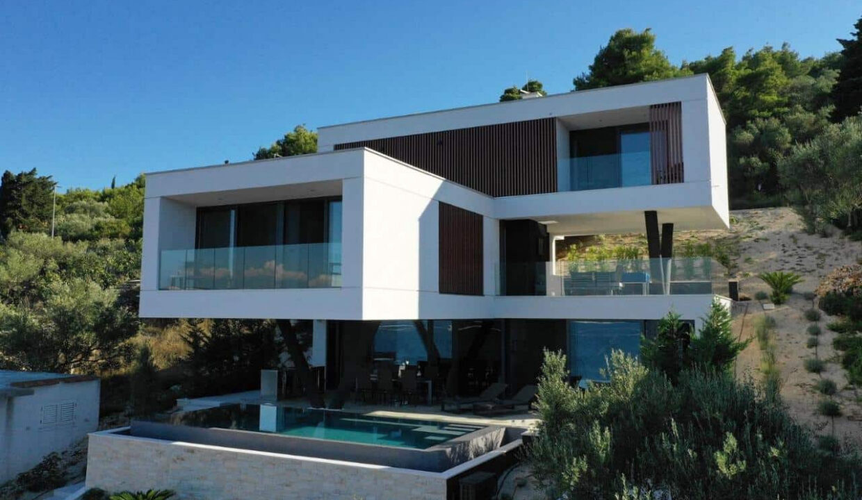 Neue Villa mit Meerblick auf Ugljan