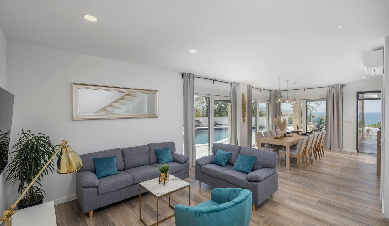 Neue Villa mit Meerblick in der Nähe von Zadar