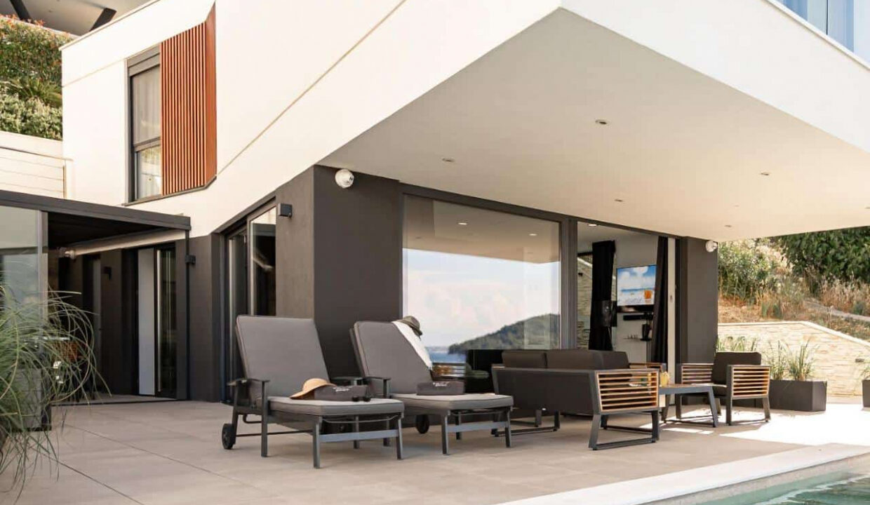 Moderne Villa mit Meerblick auf der Insel Ugljan