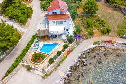 Haus am Meer in der Bucht - Insel Korcula