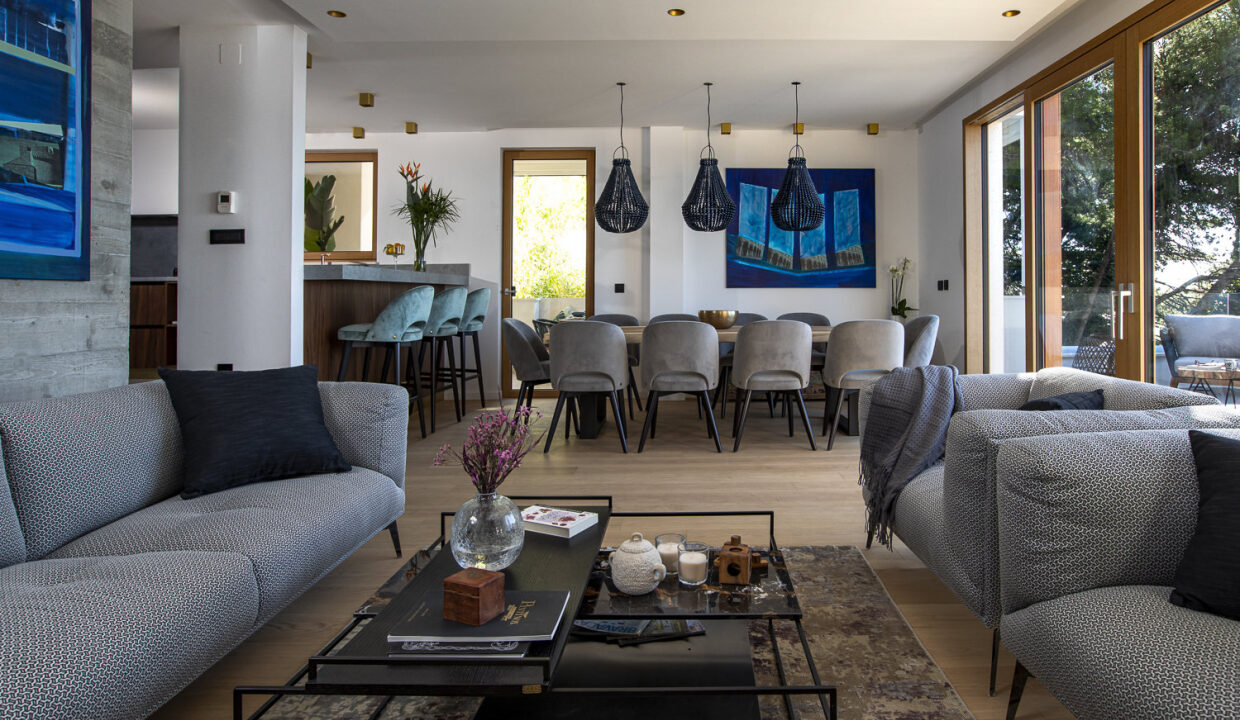 Blick auf die Altstadt von Dubrovnik, Villa Dubrovnik