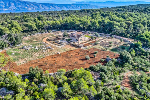Steinhaus auf der Insel Hvar
