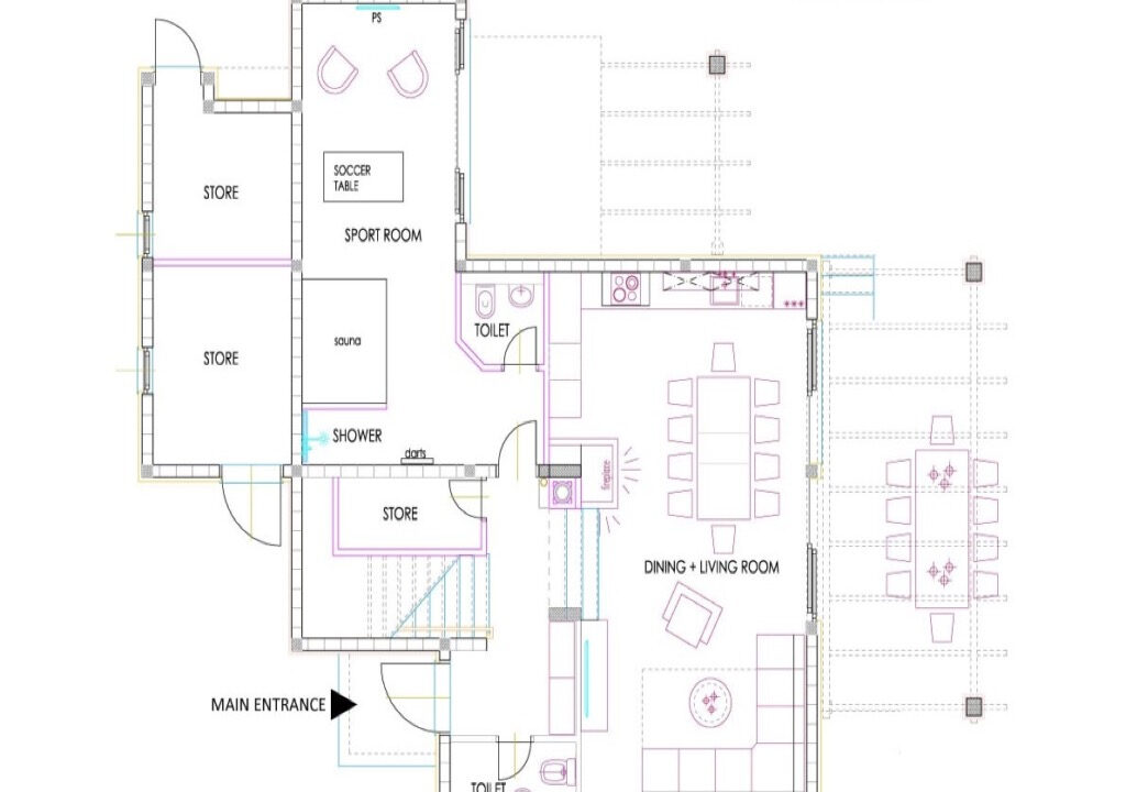 Neues modernes Haus auf der Insel Solta