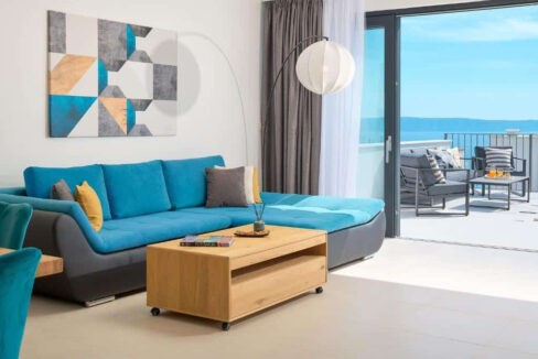 Modernes Haus mit Meerblick in Makarska