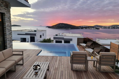 Neue Villa mit Meerblick, Rogoznica