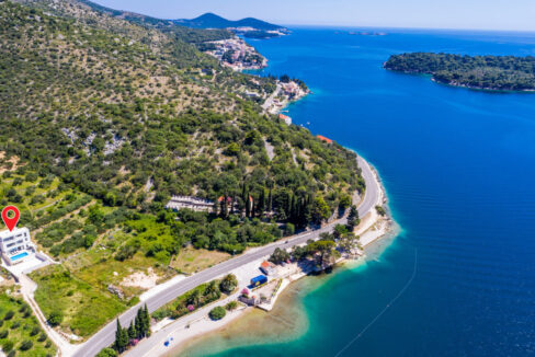 Weiße Villa am Meer mit extra Grundstück - Dubrovnik