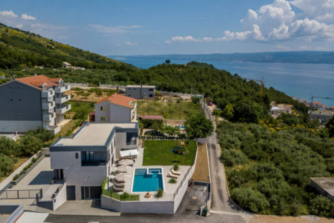 Neues Meerblick-Ferienhaus Podstrana