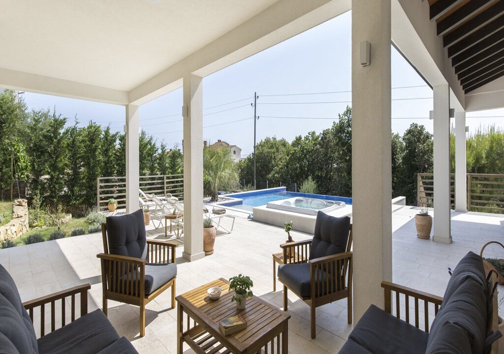 Moderne Villa mit Pool - Labin, Region Istrien