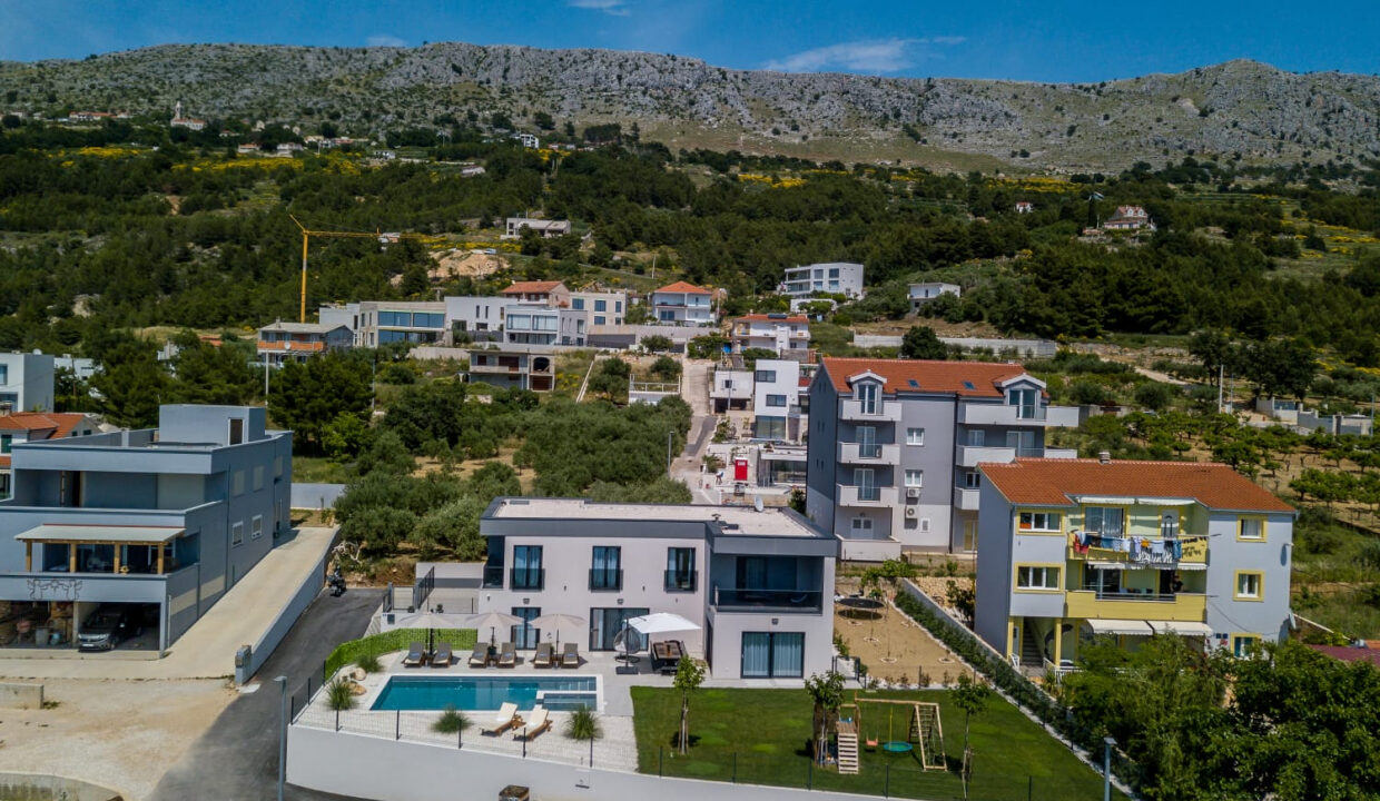 Neues Meerblick-Ferienhaus Podstrana