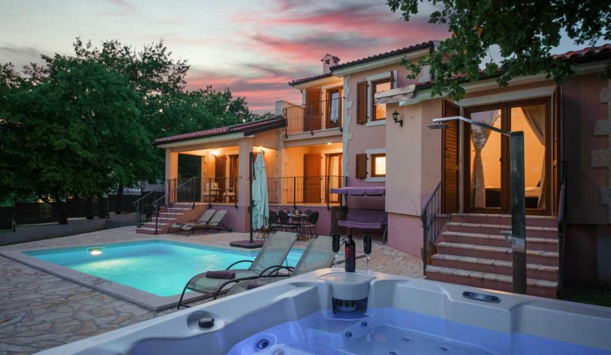 Traditionelles Haus in der Nähe von Porec