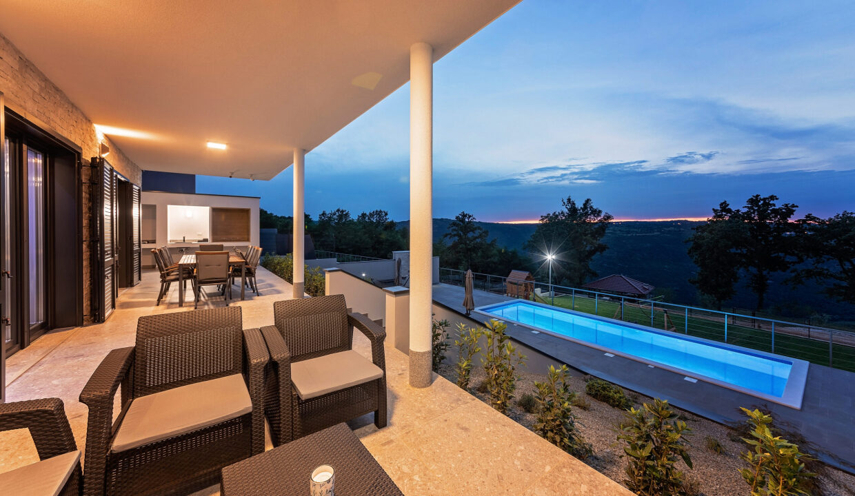 Moderne Villa bei Labin