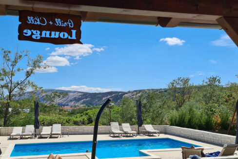 Erstaunliches Haus Rab Island