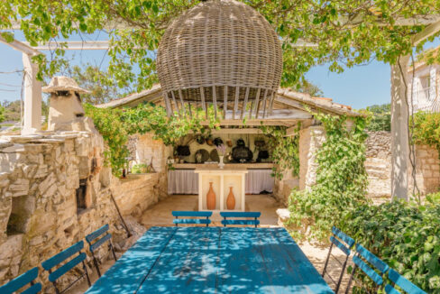 Steinvilla auf der Insel Hvar