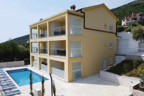 Haus mit Meerblick bei Labin