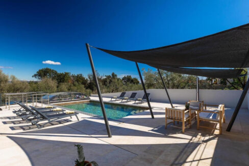 Villa mit Meerblick bei Labin