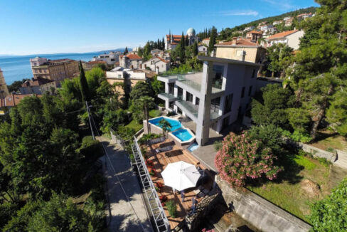 Wohnungen Haus in Opatija