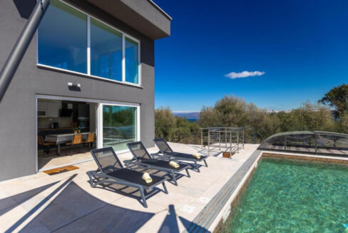 Villa mit Meerblick bei Labin