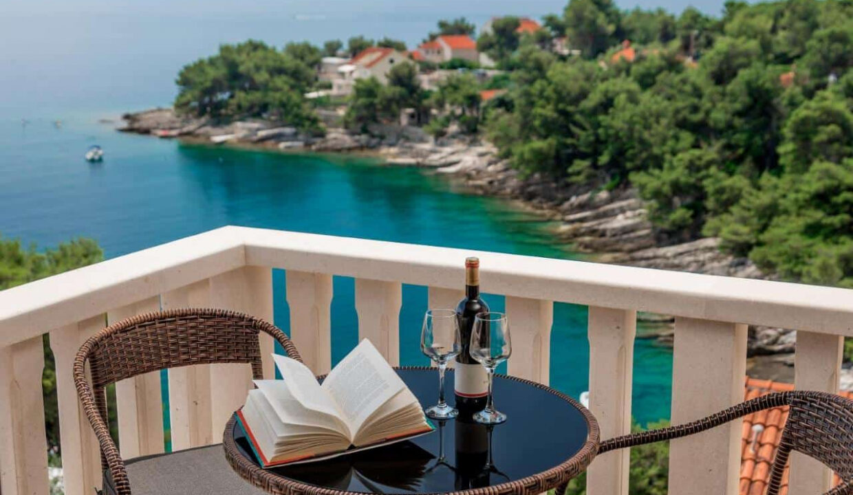 Fantastische Steinvilla auf der Insel Brac