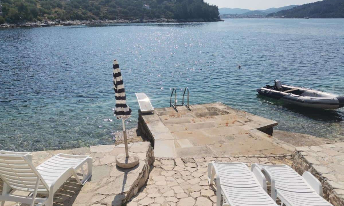 Haus am Meer auf der Insel Korcula