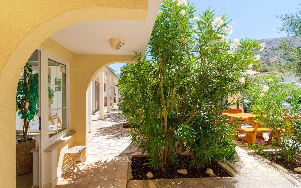 Haus am Strand auf der Insel Pag